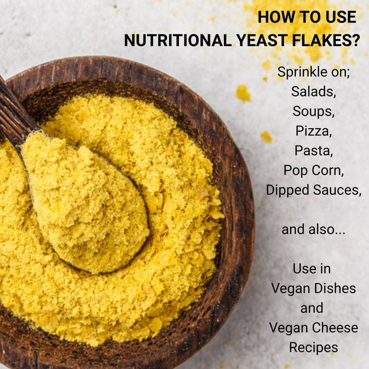 Multi Colored Naturiga Nutritional Yeast Flakes (100 Gr) for wholesale on Faire2