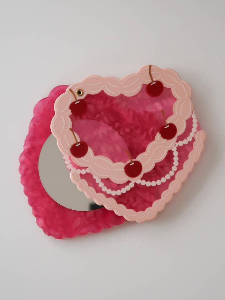 Cake Pocket Mirror for wholesale by Created By Christine