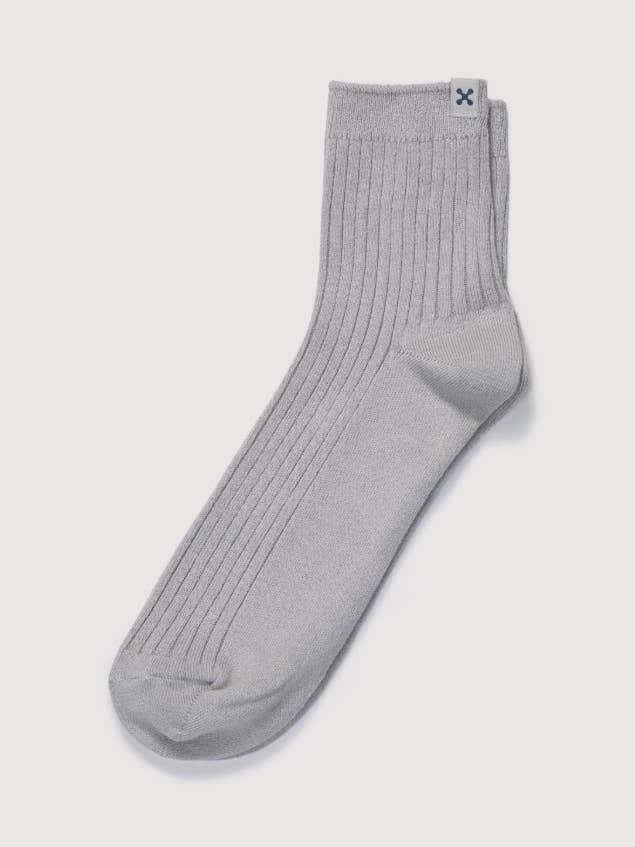 Everywear Refined Ankle Socks | GRAY for wholesale by sheec socks