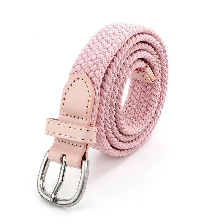 Sophos - Vendita all'ingrosso Cintura - Donna - Cintura in tessuto elastico intrecciato da donna da 25 mm