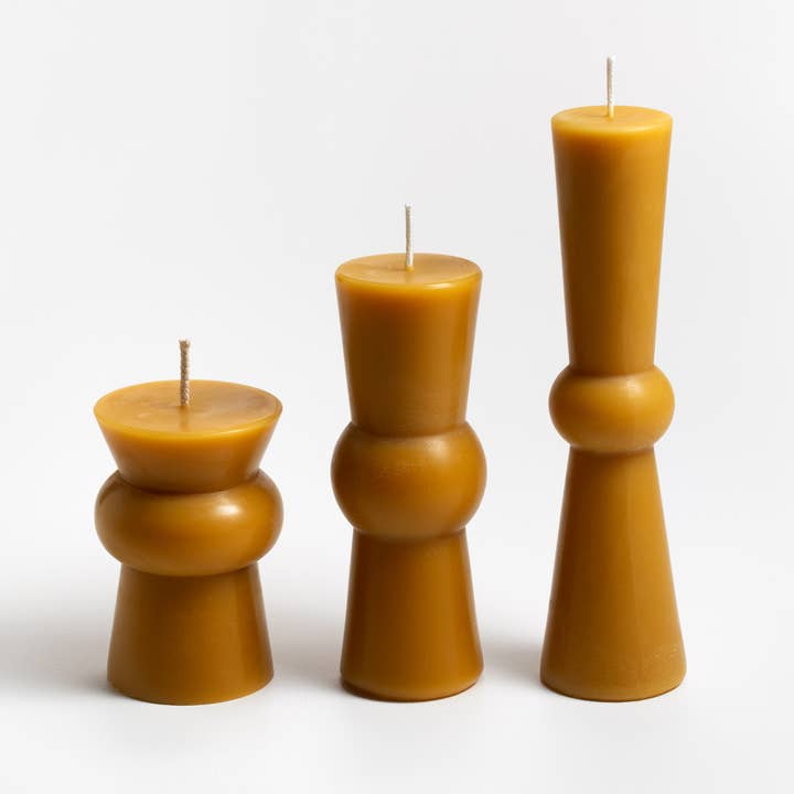 Greentree Home Candle - Wholesale Pillar candle - Josee Pillar Beeswax Candles0