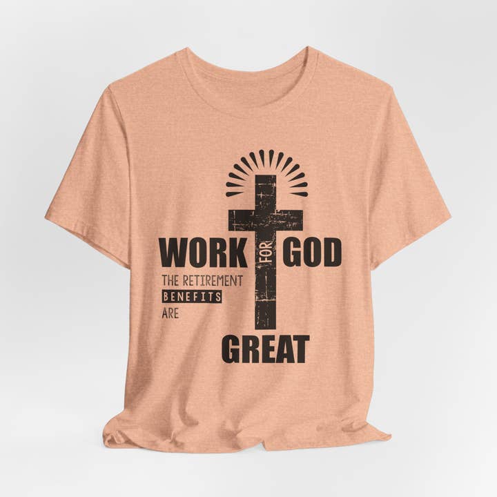 Optime Plus LLC - Wholesale T-Shirt (Graphic) - Unisex - Work for God | Christian T-shirt15