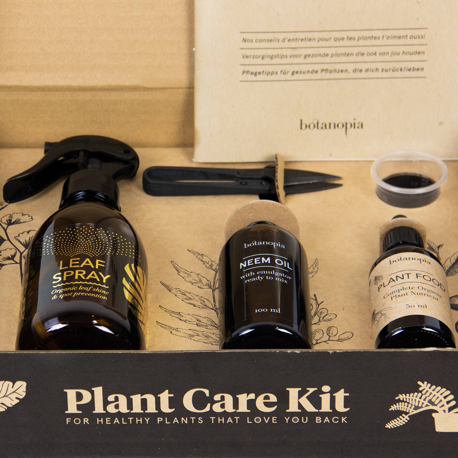 Botanopia - gifts , decor and cards for plant lovers - Wholesale Planting/Potting Soil - Plant Care Kit - for healthy plants that love you back3