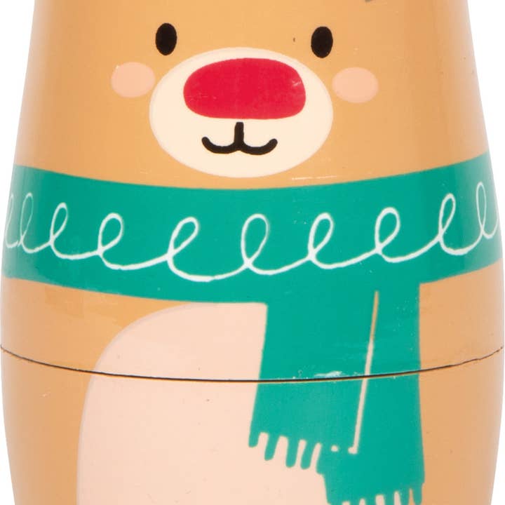 small foot - Venta al por mayor Juguete de madera - Niños - Muñeca rusa Navidad | Navidad | Juguete de madera