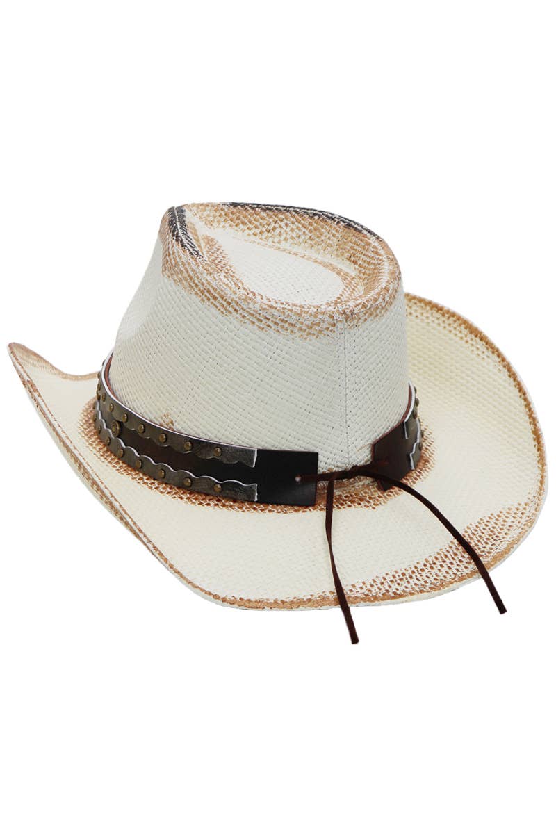 Ivoor NRA Mangum Embleem Cowboyhoed voor groothandel op Faire2