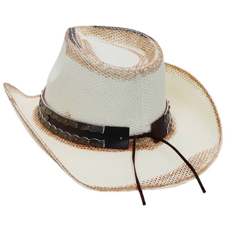Ivoor NRA Mangum Embleem Cowboyhoed voor groothandel op Faire2