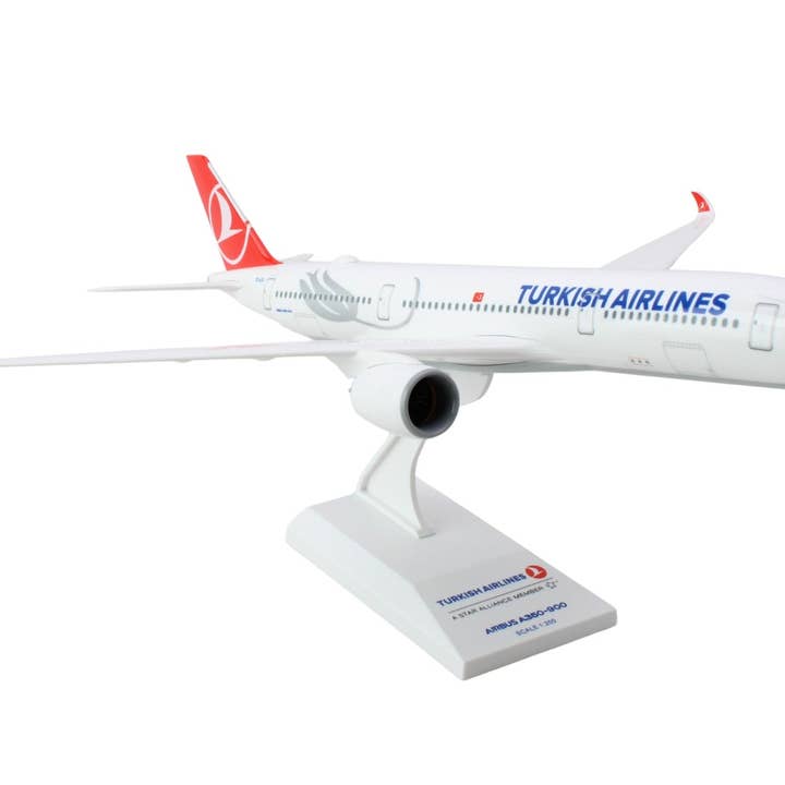 Daron Worldwide Trading - Wholesale Decorative Tabletop Object - SKYMARKS TURKISH A350-900 1/200 TC-LGJ