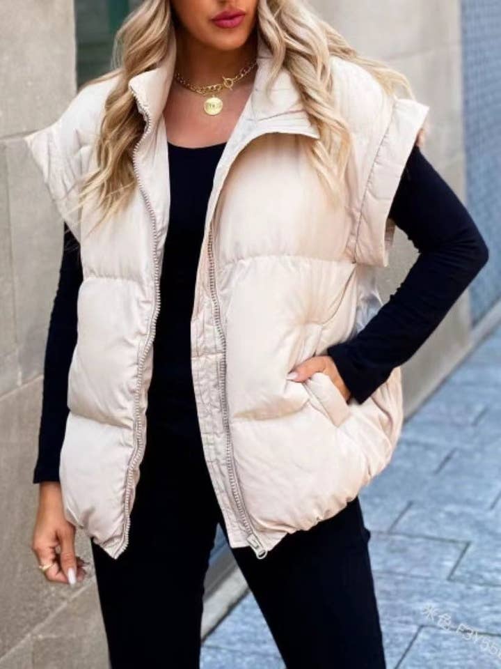 Miss Sparkling - Wholesale Outerwear Vest - Women's - Puffer vest8