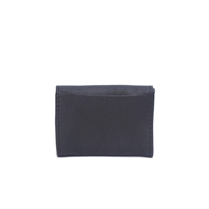 Royal marais - Wholesale Coin Purse - Women's - Tuc triple flap wallet cowhide leather3