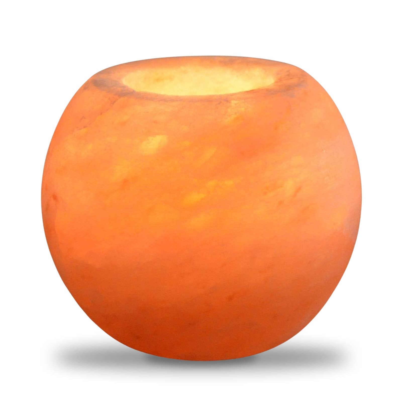 Zen'Arôme - Wholesale Tapered Candle/Candlestick - Himalayan Salt Candle Holder - Sphere 900g8