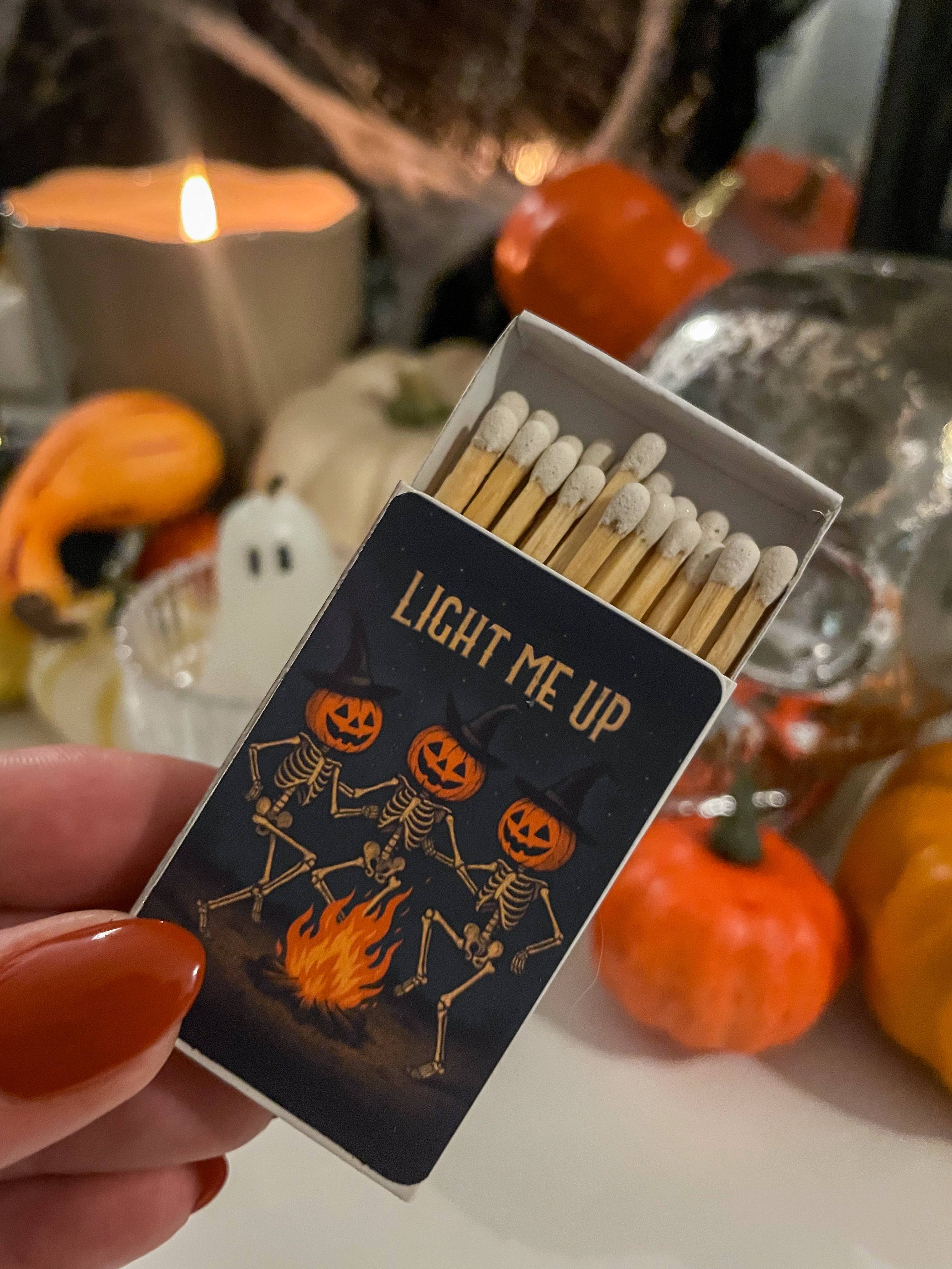 Jocelyn Diebolt Designs – wholesale Matches – Light Me Up Dancing Skeleton Witches Taylor Swift  Matchbook3