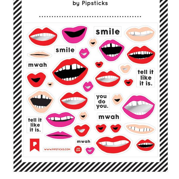 Lots of Lips for wholesale by Pipsticks