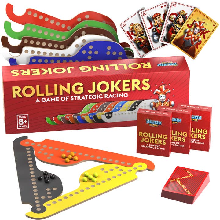 Jokers and Marbles Board Game - Best Wooden Marble Game for wholesale by Board Game Fun