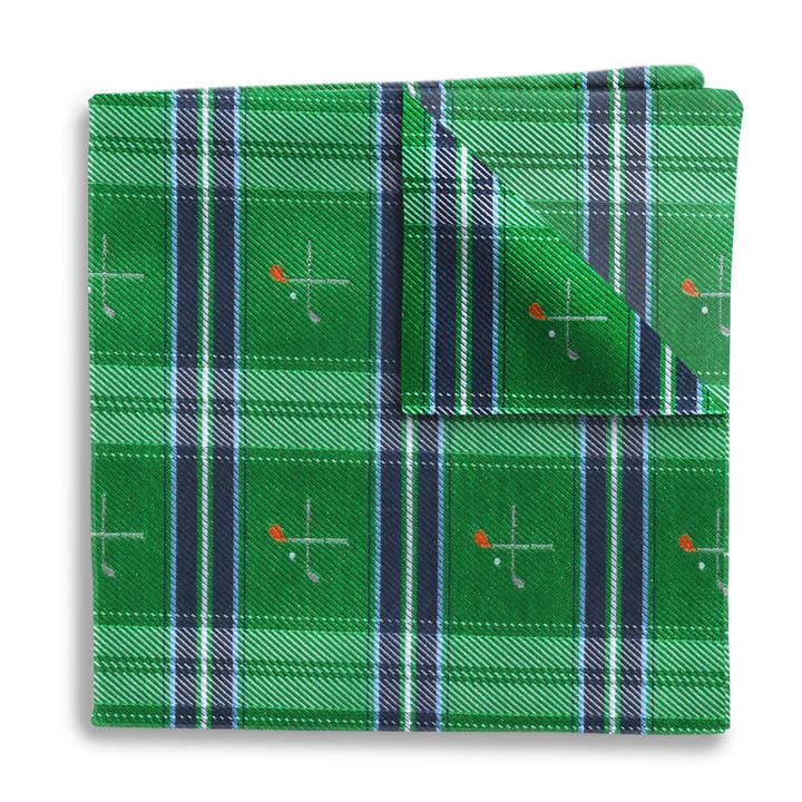 Vacanza del Golfista - Fazzoletto da Taschino per la vendita all'ingrosso da parte di Beau Ties of Vermont