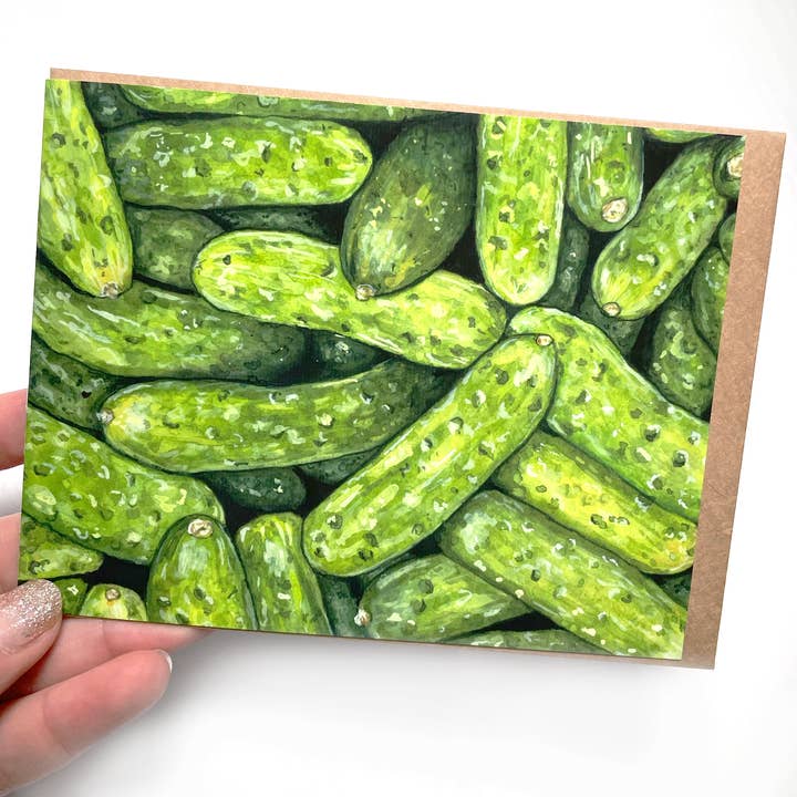 Food Illustration Notecards for wholesale by stace of spades