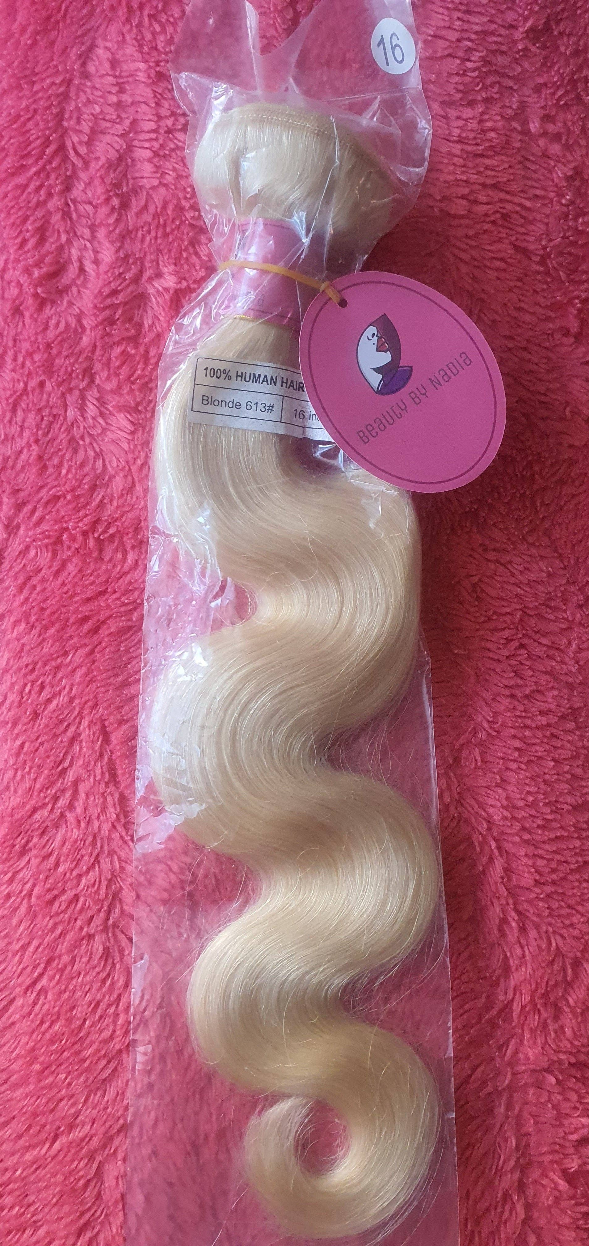 Chabinehairstore - Vendita all'ingrosso Extension per capelli - Extension brasiliane bionde ondulate2