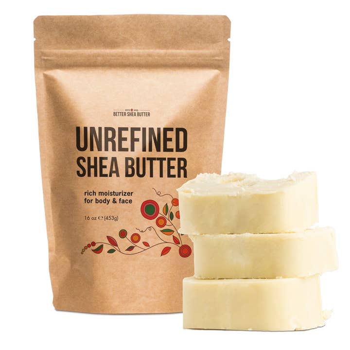 Better Shea Butter - Wholesale Body Balm/Butter - Unrefined Shea Butter (1 lb)