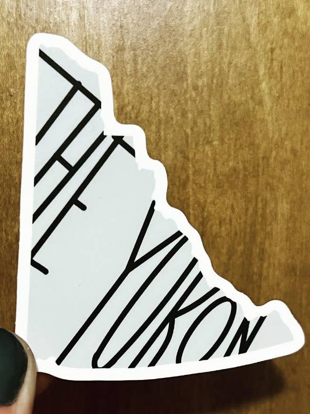 THE YUKON Co Sticker for wholesale by THE Yukon CO.