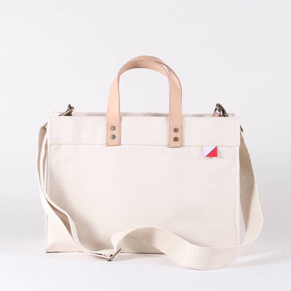 ShoreBags - Wholesale Tote Bag - Women's - Mini Minimal Box Style Heavy Canvas Tote Private Label2