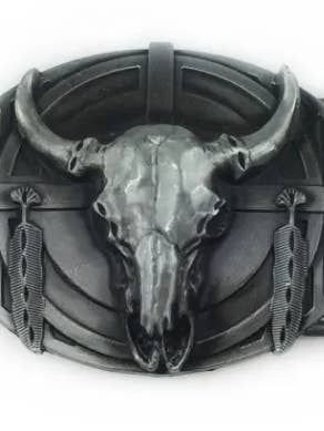 WHOLESALE Longhorn Bull Belt Buckle 1191 for wholesale by SimpleNGreat