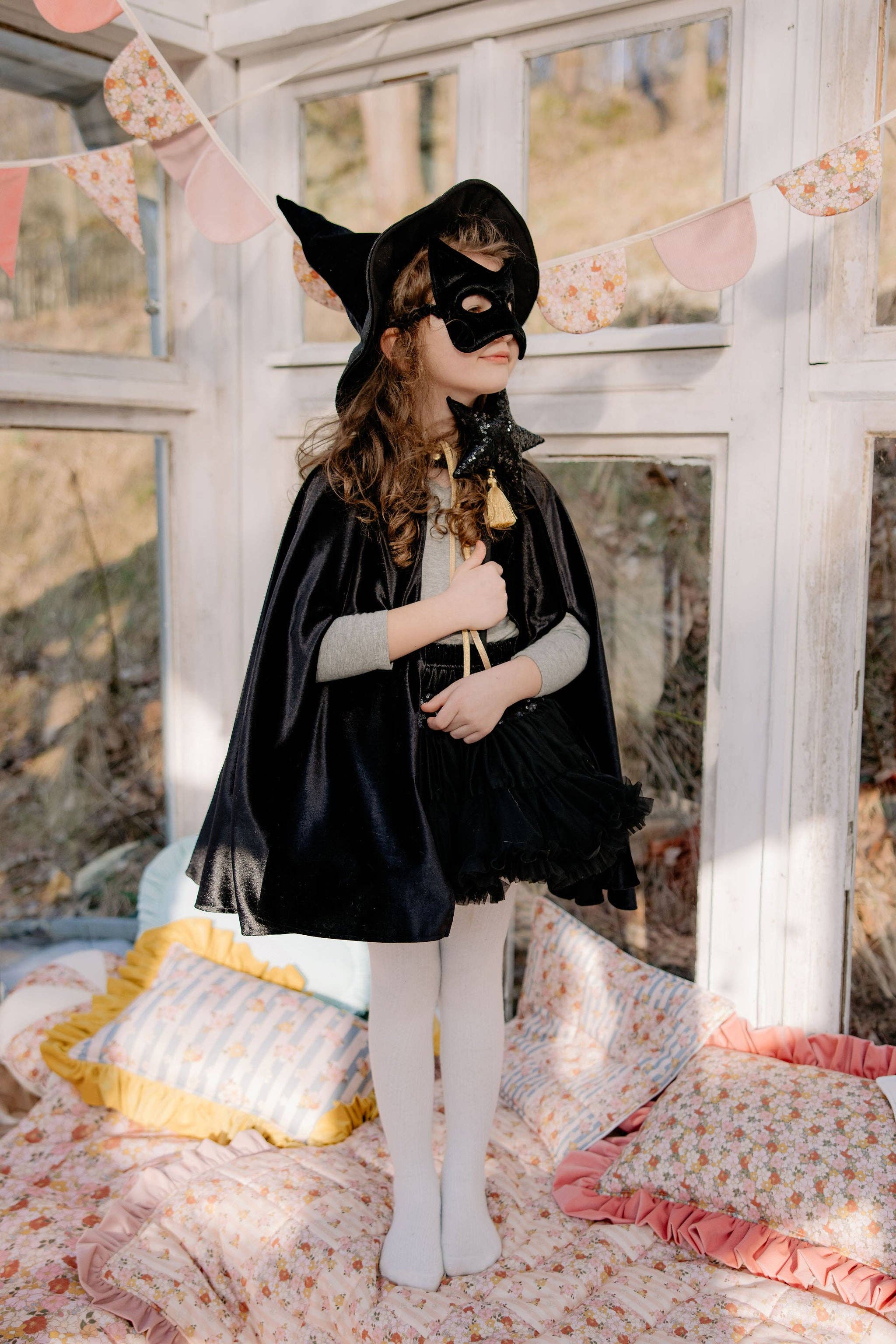 Moi Mili - Wholesale Costume - Kids - Black Cat Mask2