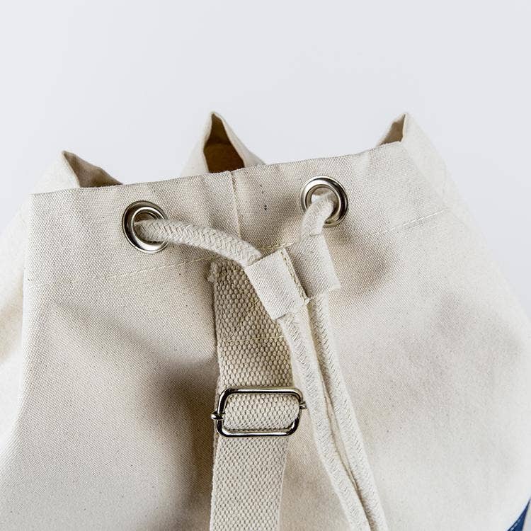 ShoreBags - Wholesale Drawstring Bag - Unisex - Dunes Drawstring Laundry Carrying Duffel1