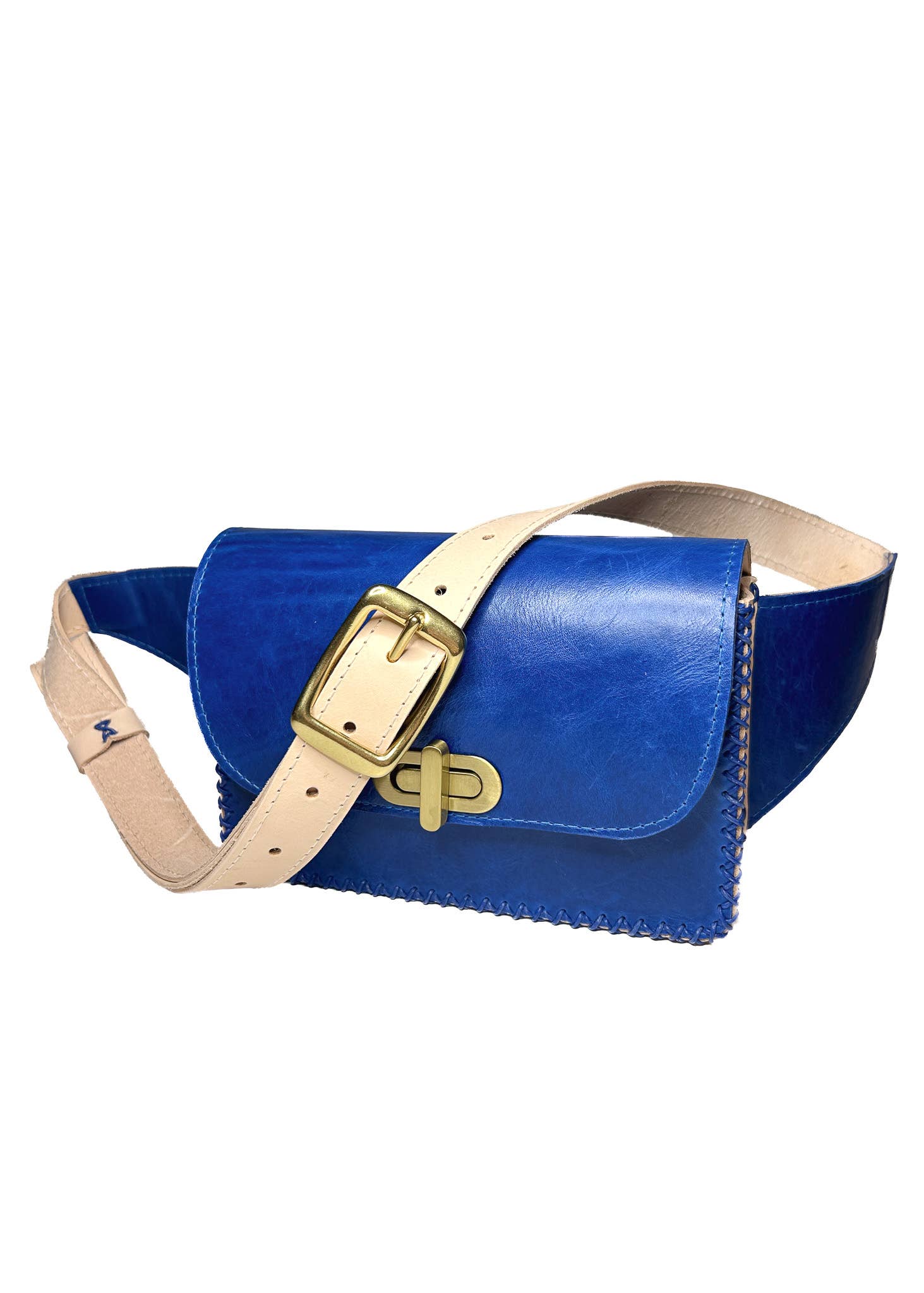 Fado Made Co. — Leather Goods - Wholesale Belt Bag - Women's - 'Cross Your Heart' Leather Belt Bag / Sling Bag / Fanny Pack4