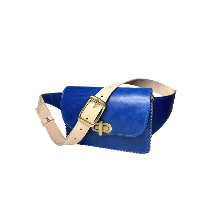 Fado Made Co. — Leather Goods - Wholesale Belt Bag - Women's - 'Cross Your Heart' Leather Belt Bag / Sling Bag / Fanny Pack4
