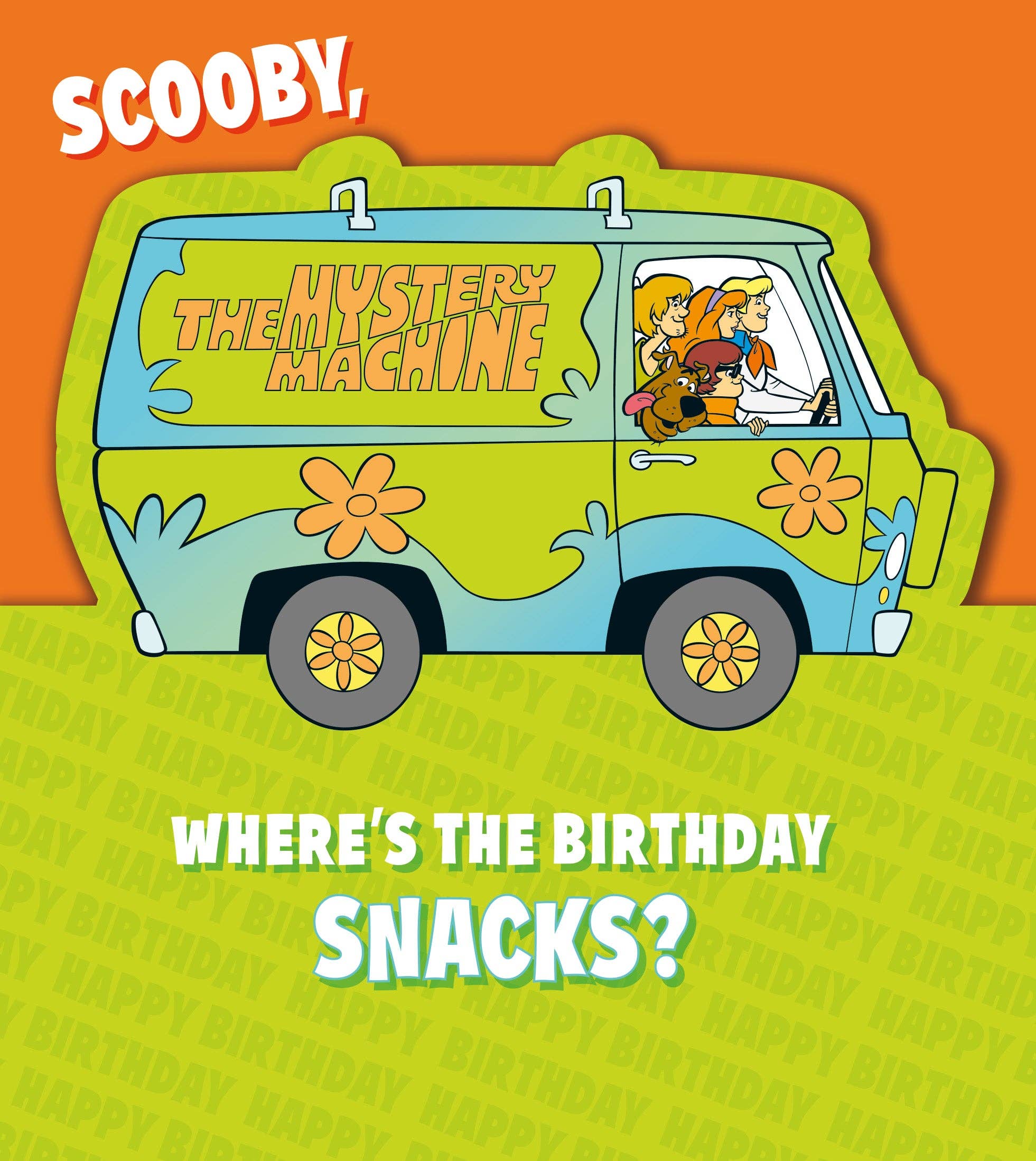 Danilo Promotions Ltd – wholesale Birthday card – Warner Bros Scooby Doo Birthday Card3