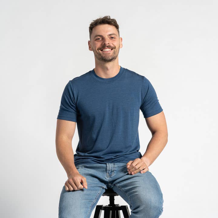 menique - Wholesale T-Shirt - Men's - Men's Merino Wool T-Shirt - Regular T-Shirt 13