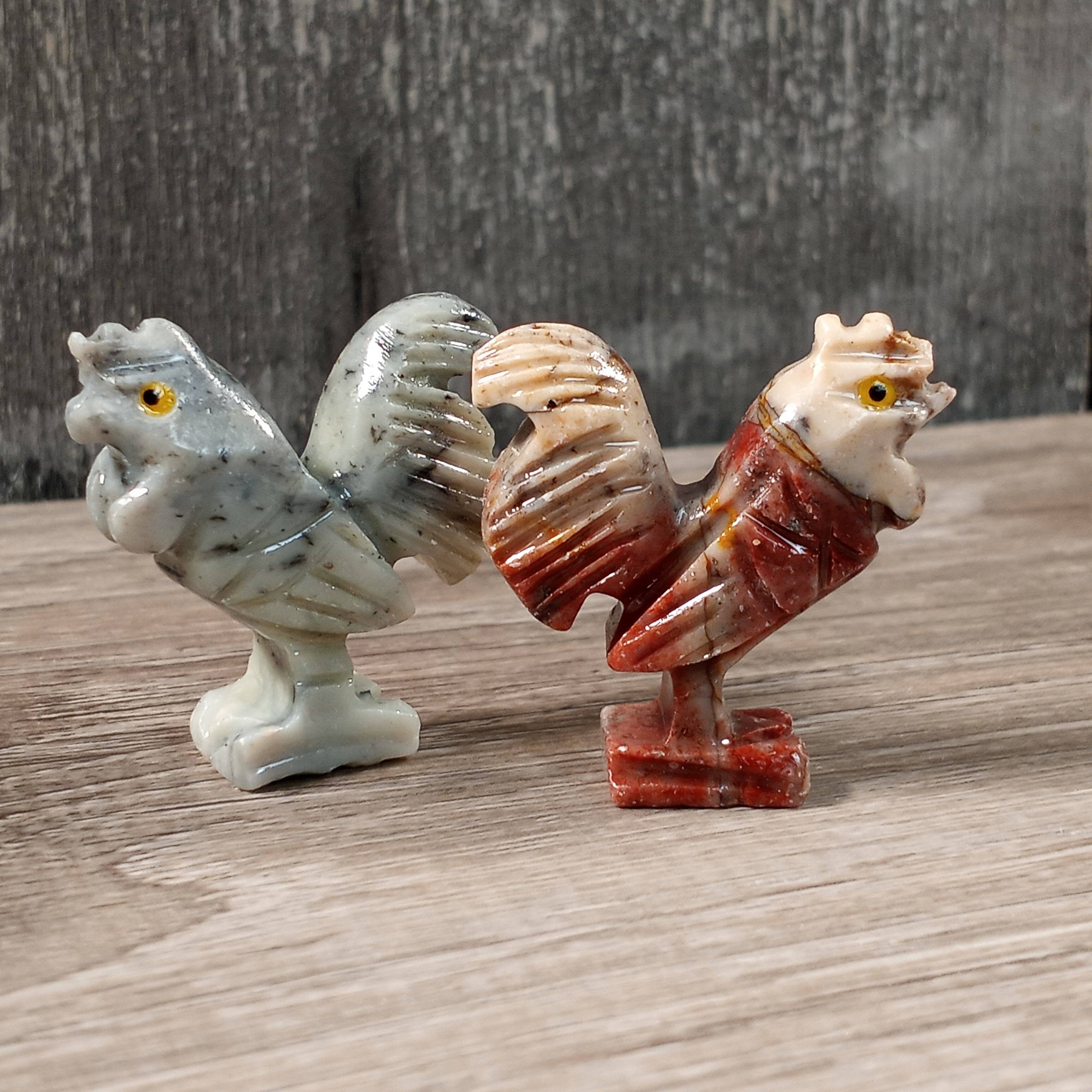 Keystone Crystals – wholesale Dekorativ statyett – Soapstone-djur50