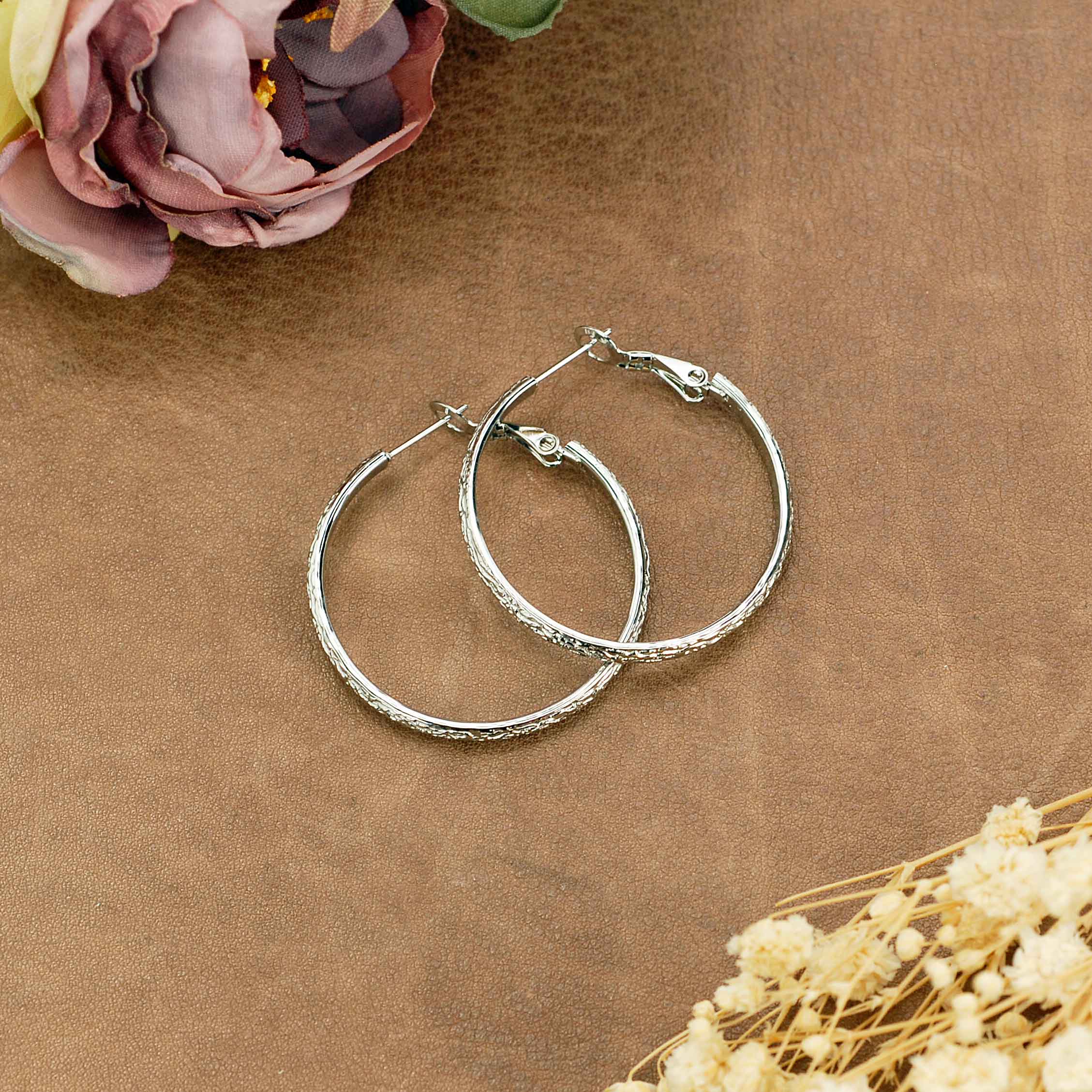 Merveilles du Monde - Wholesale Jewelry Set - Set of 16 pairs of stainless steel hoop earrings3