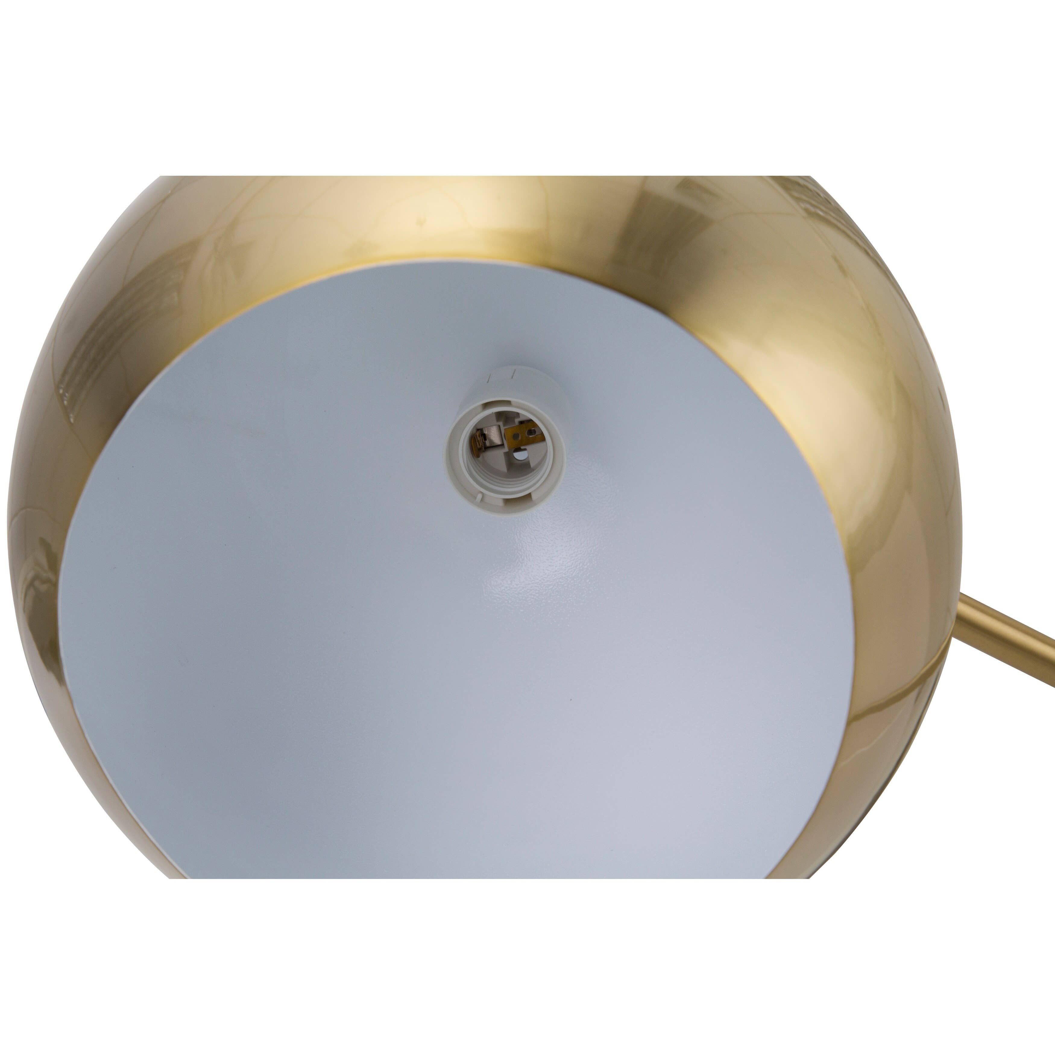 FC Design - Wholesale Floor Lamp - Brass Gold Metal Dome Shade Standing Adjustable Floor Lamp6