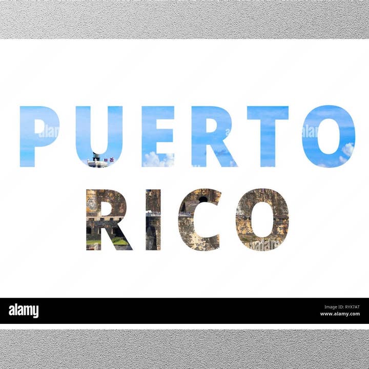Puerto Rico Travel Sticker for wholesale by GraffMerch.com