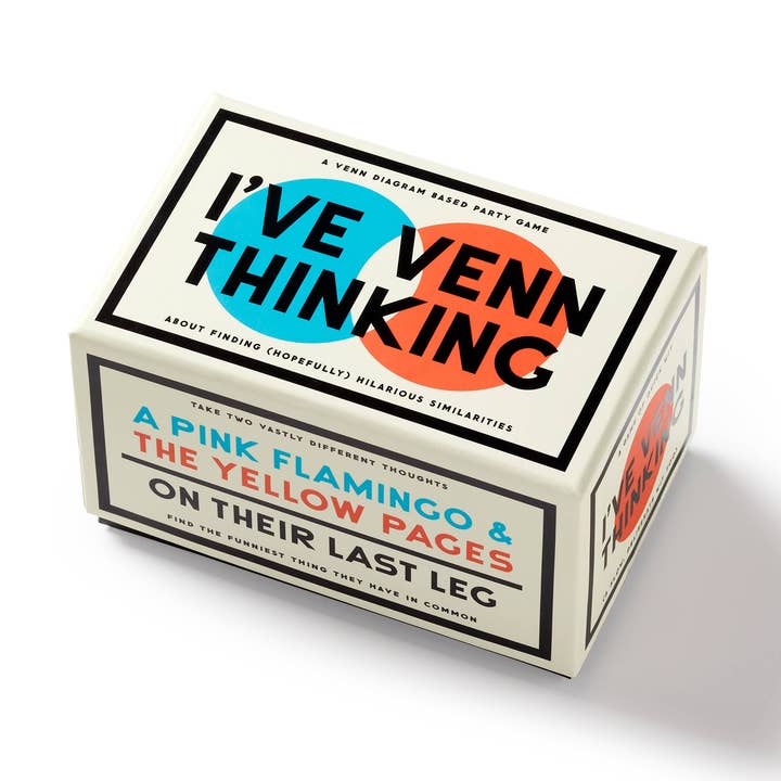 Chronicle Books - Wholesale Card Game - Brass Monkey I've Venn Thinking - Strategic Card Game0