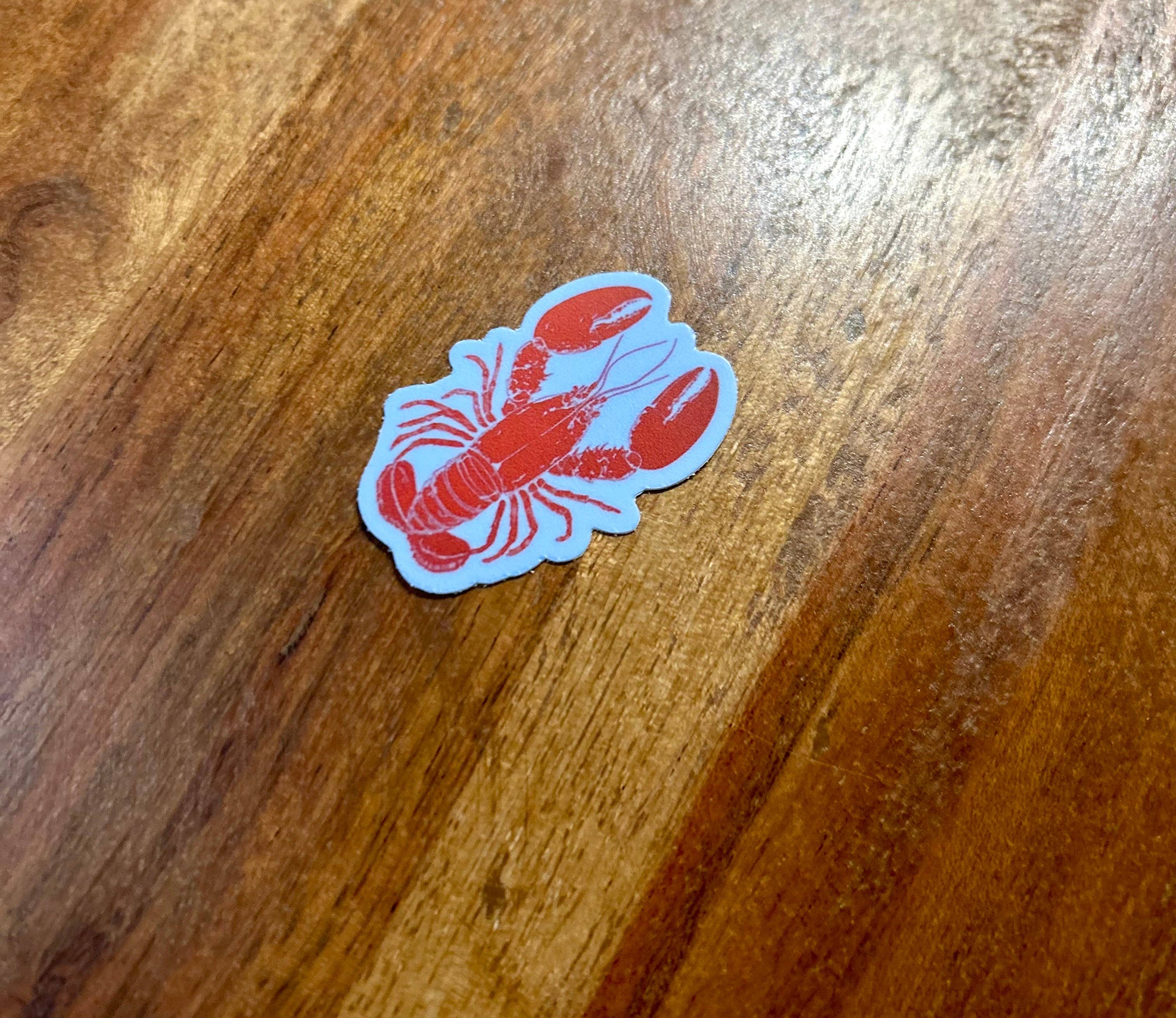 Axle Rose Co - Wholesale Sticker - Little Lobster sticker1