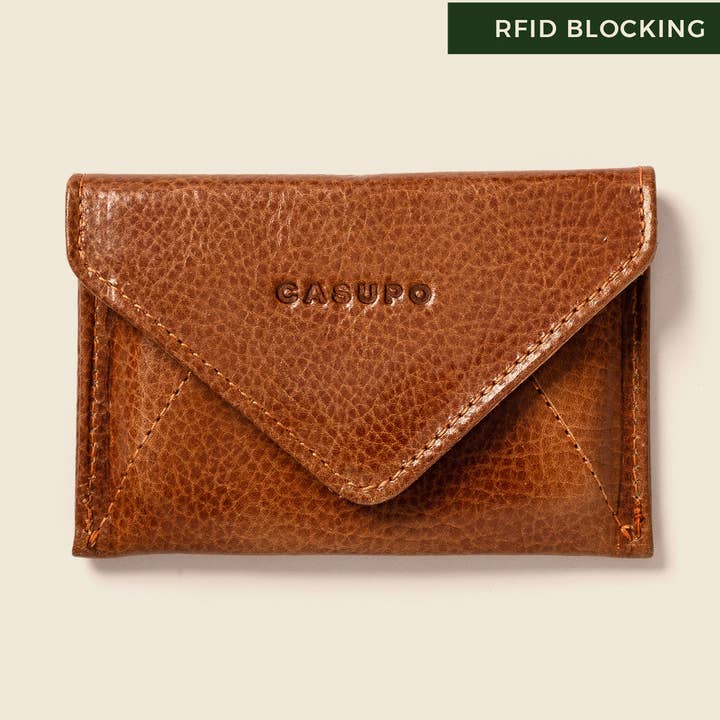 Mini Envelope Wallet - Caramel for wholesale by CASUPO