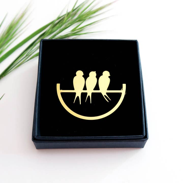 Hirondelle Bijoux - Wholesale Brooch - Swallow brooch6