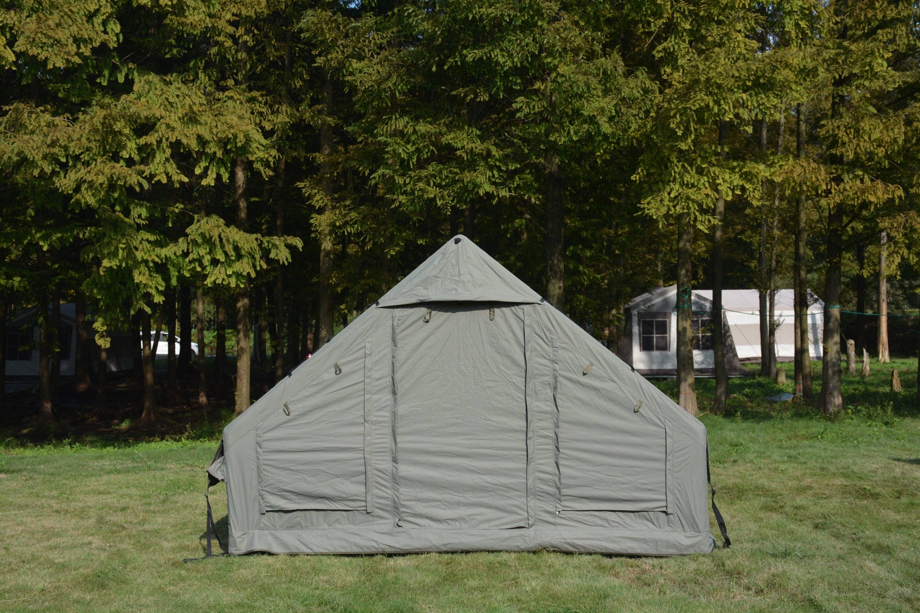 39F Inc. - Wholesale Tent - Inflatable 4–6 Person Camping Tent with Stove Jack Green22