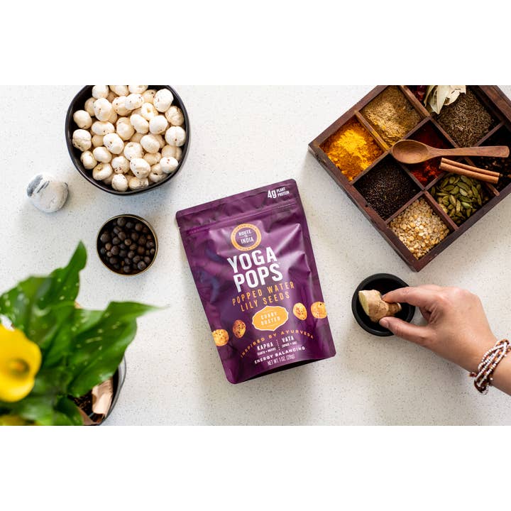 Yoga Pops – wholesale Puffade snacks – Curry dammad Yoga Pops