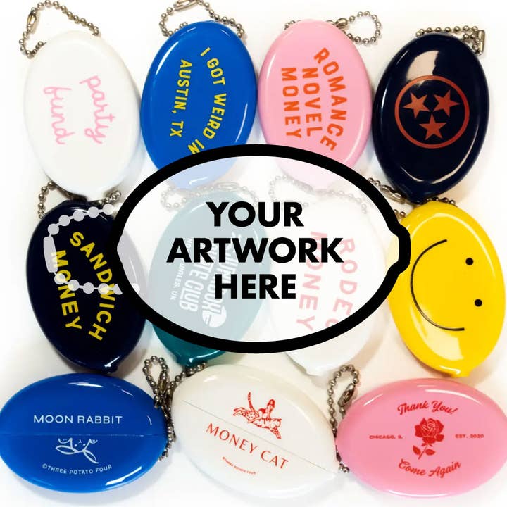 Custom Coin Pouch (200 pcs + 50 free!) for wholesale by Three Potato Four