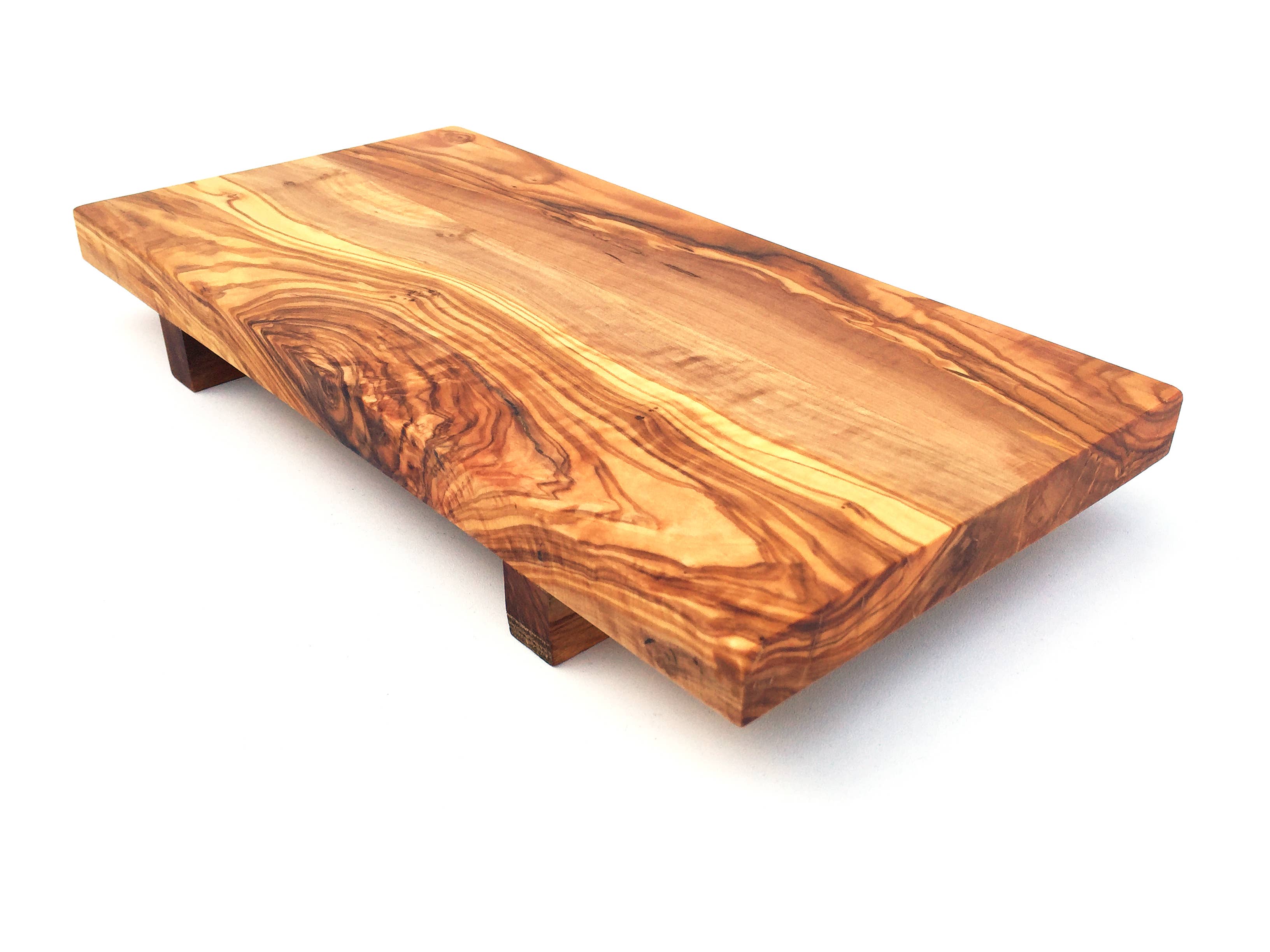 medina mood - Vente Plateaux de service - Planche à sushi en bois d’olivier faite à la main6