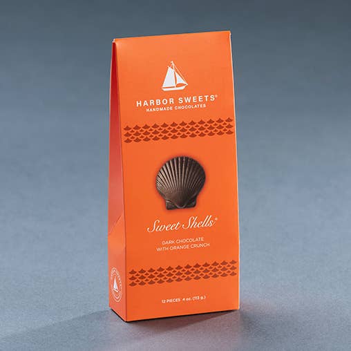 Harbor Sweets Chocolates 12 Pcs Sweet Shells Gable Box for wholesale by Harbor Sweets Chocolates