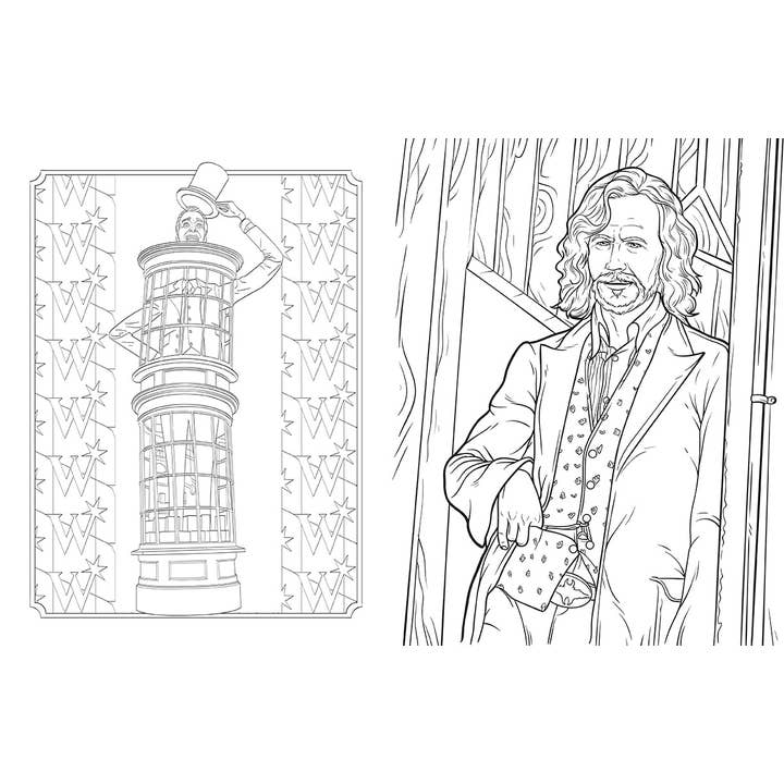 Insight Editions - Wholesale Coloring Book - Adult - Harry Potter: Gryffindor House Pride: The Official Coloring Book