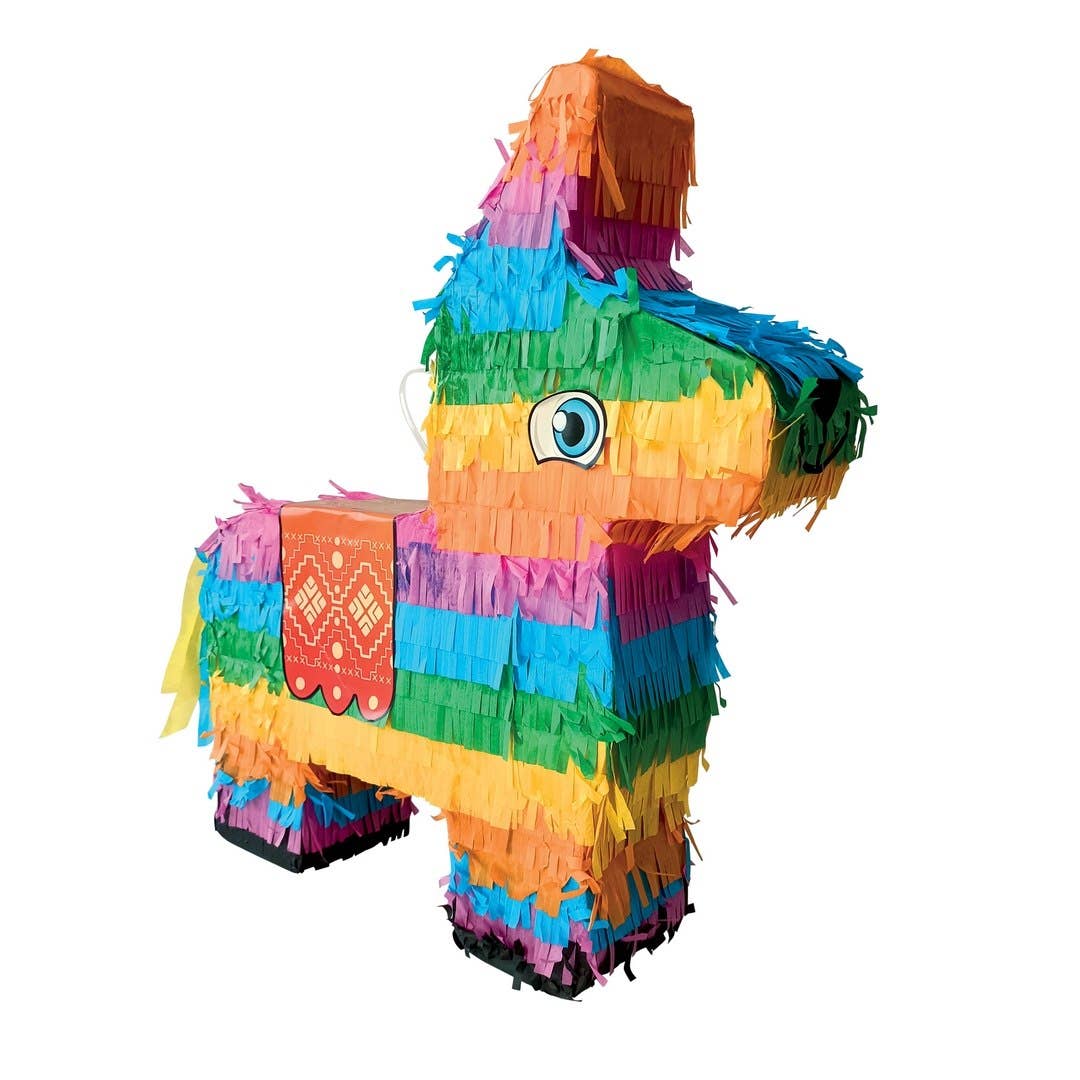 P'tit Clown - Vendita all'ingrosso Regalini per gli invitati - Pinata asino multicolore 39 cm x 44 cm1