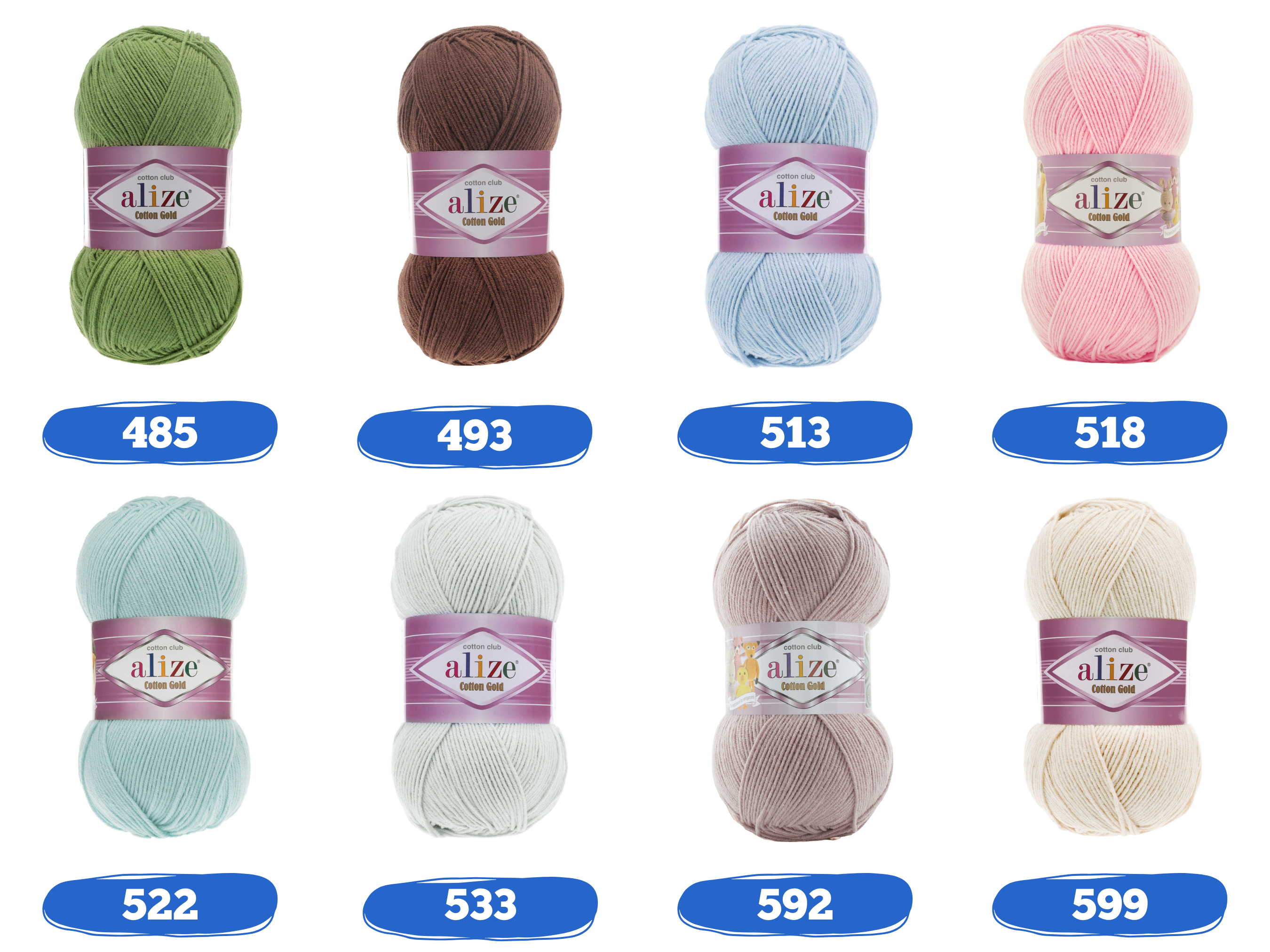 Craftsyarn - Wholesale Yarn - Alize Cotton Gold yarn, Mercerized cotton thread, Amigurumi8