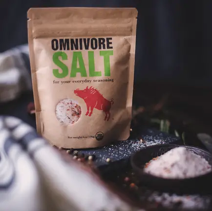 OMNIVORE LLC - Wholesale Salt - 6 oz Omnivore SALT an Organic Sea Salt blend - Bag8
