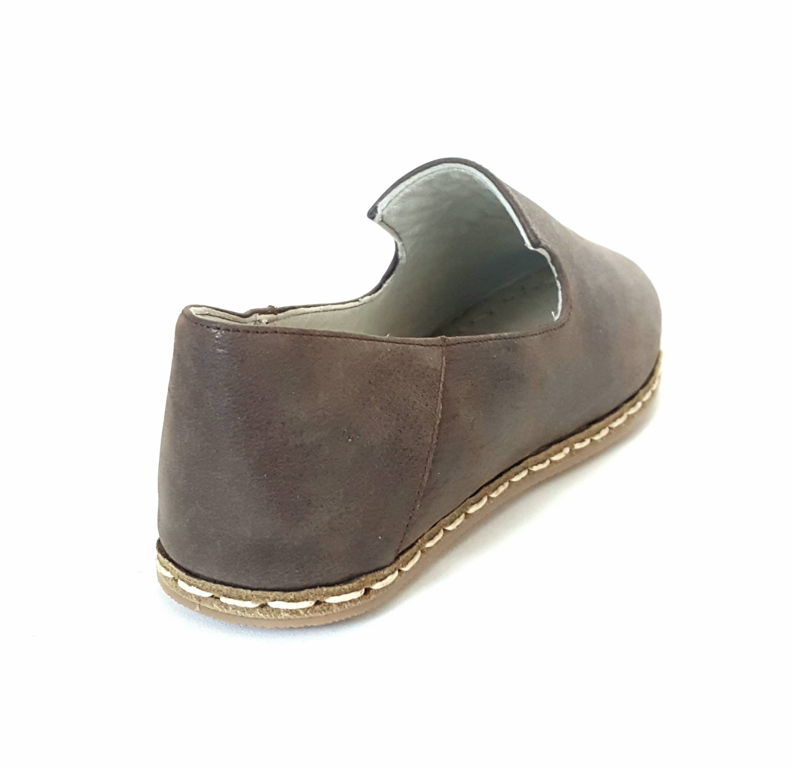 Nidalu Handmade - Wholesale Flats/Loafers - Unisex - Deniz Loafers in Bark (Unisex)6