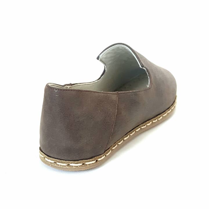 Nidalu Handmade - Wholesale Flats/Loafers - Unisex - Deniz Loafers in Bark (Unisex)6