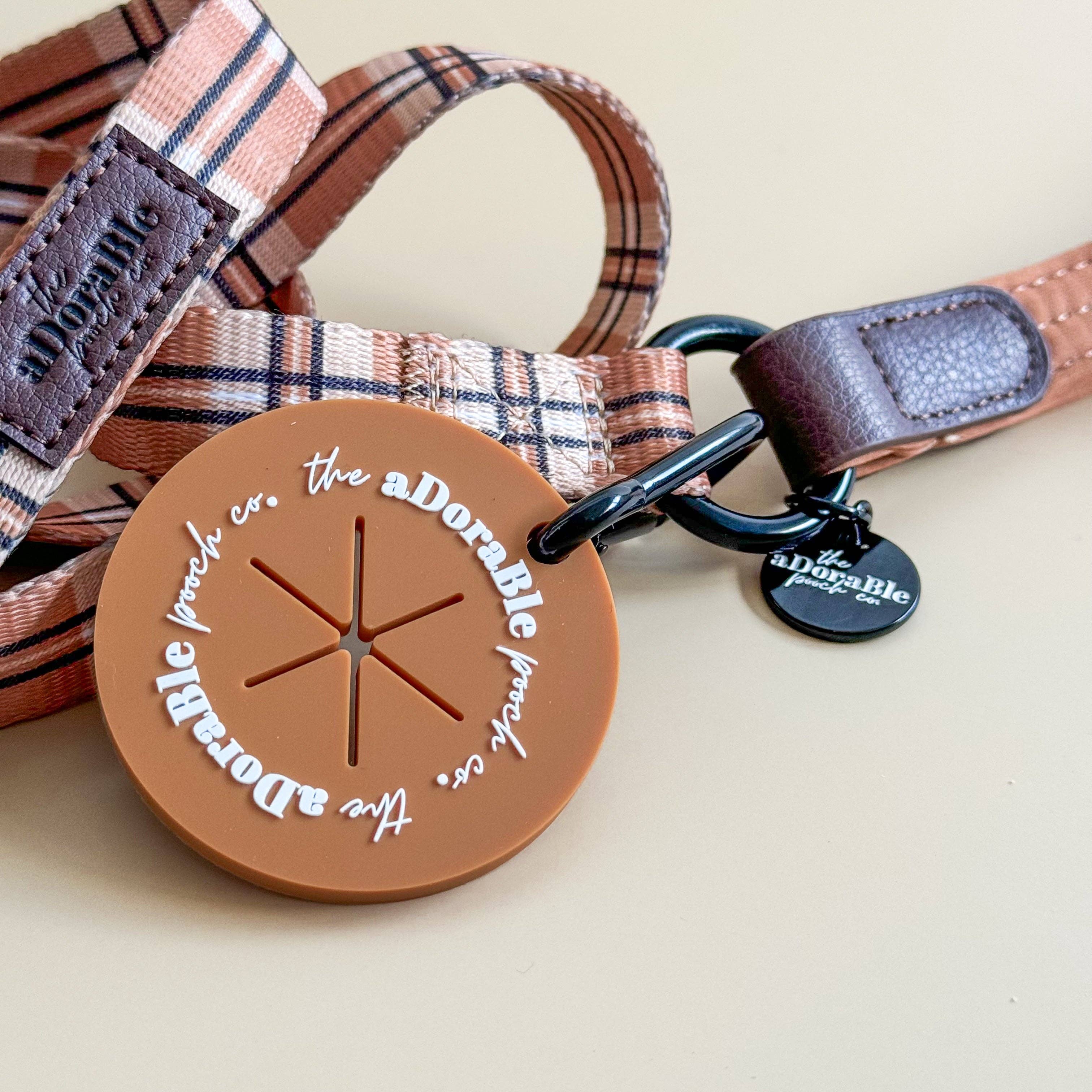 The aDoraBle Pooch Company – wholesale Pet poo bag dispenser – Dog Poop Bag Carrier - Butterscotch Biscuit - The aDoraBle Pooch Company1